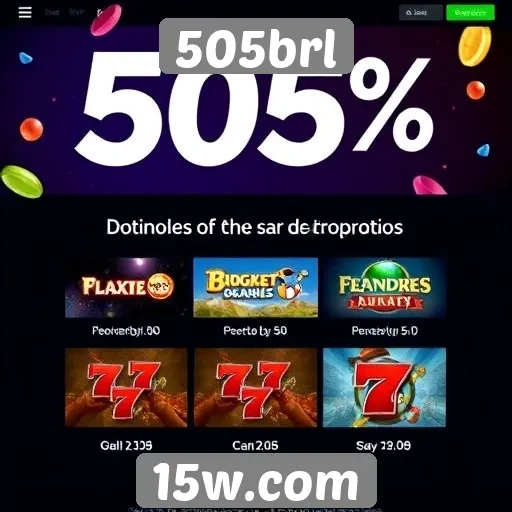 Promoções e ofertas especiais do site 505brl