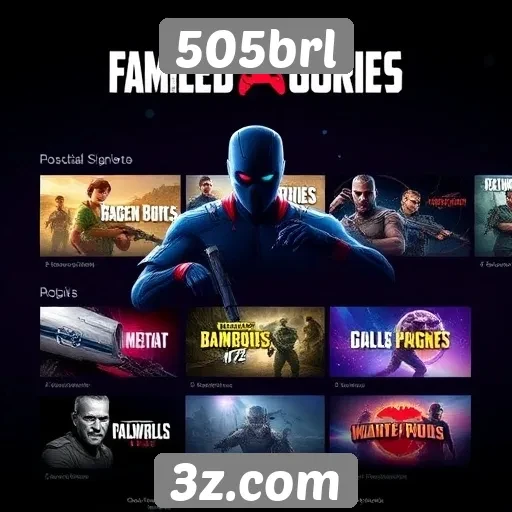 Acesso a jogos exclusivos na plataforma 505brl