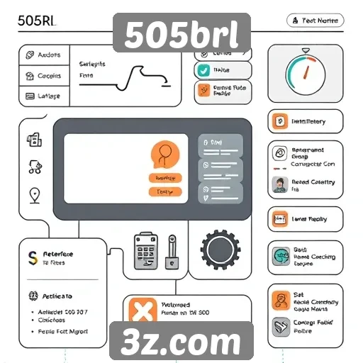 Avaliação da interface e usabilidade do 505brl